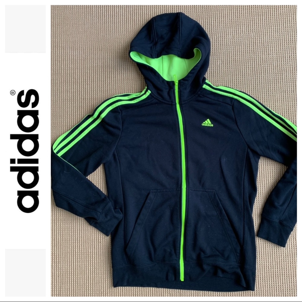 Adidas Sport Essentials Climalite zipper hoodie